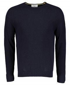 New in Town pullover - slim fit - blauw