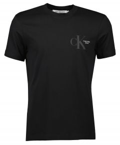 Calvin Klein T-shirt - slim fit - zwart