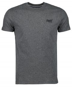 Superdry T-shirt - slim fit - grijs