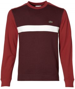 Lacoste pullover - slim fit - rood