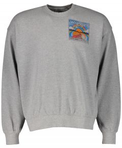 Wrangler sweater - regular fit - grijs