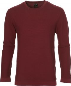 City Line by Nils pullover - slim fit - rood