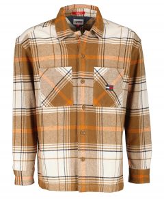 Tommy jeans overhemd - slim fit - bruin