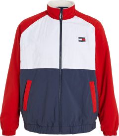 Tommy Jeans Plus  jack - regular fit - blauw