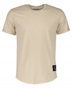 Calvin Klein T-shirt - slim fit - beige