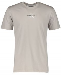 Calvin Klein T-shirt - modern fit - grijs