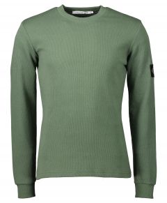 Calvin Klein T-shirt - slim fit - groen