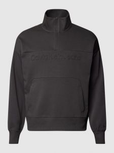 Calvin Klein Plus polo - regular fit - zwart