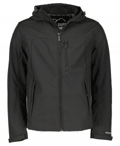 Superdry jack - slim fit - zwart