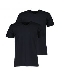Jac Hensen 2 pack t-shirt - v-hals - blauw