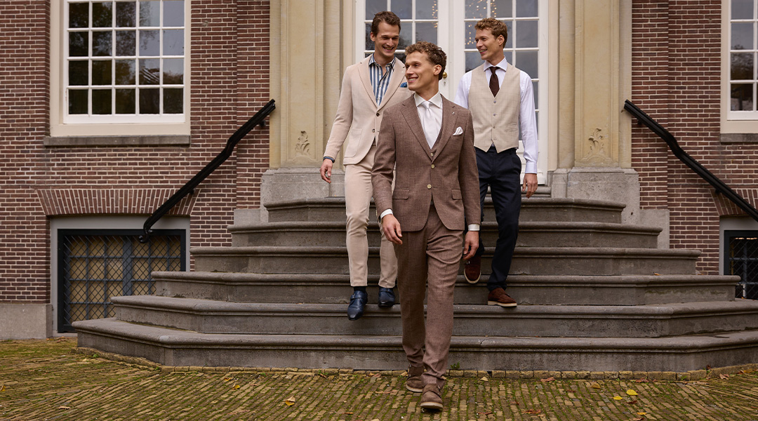 Bruiloft outfit man