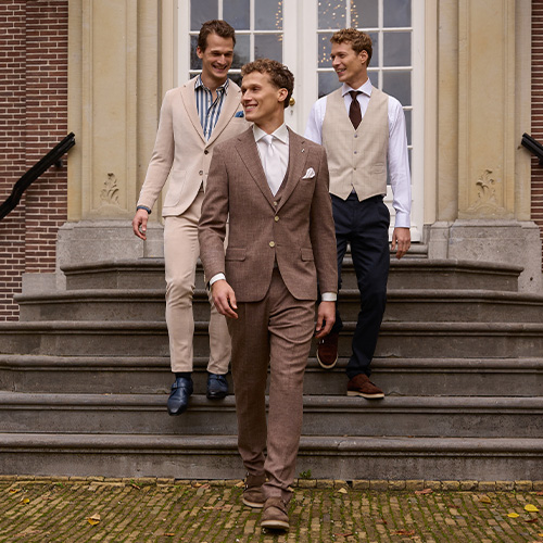 Bruiloft outfit man