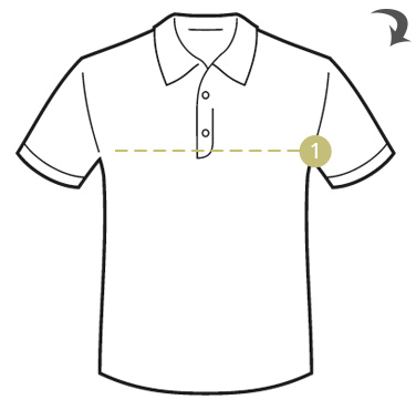 Maattabel - Poloshirts maattabel - poloshirts