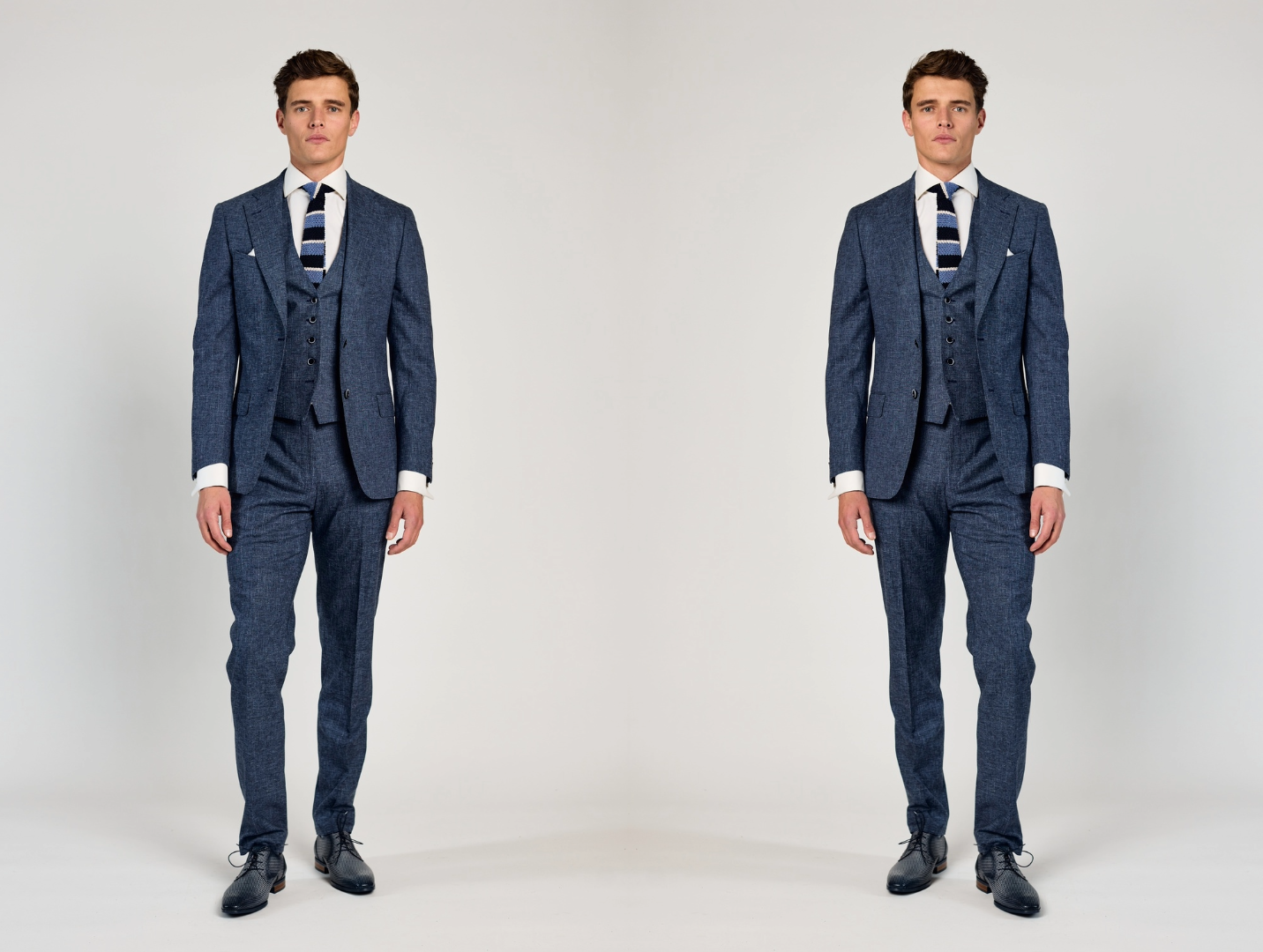 Blauw Trouwpak Blauw Trouwpak