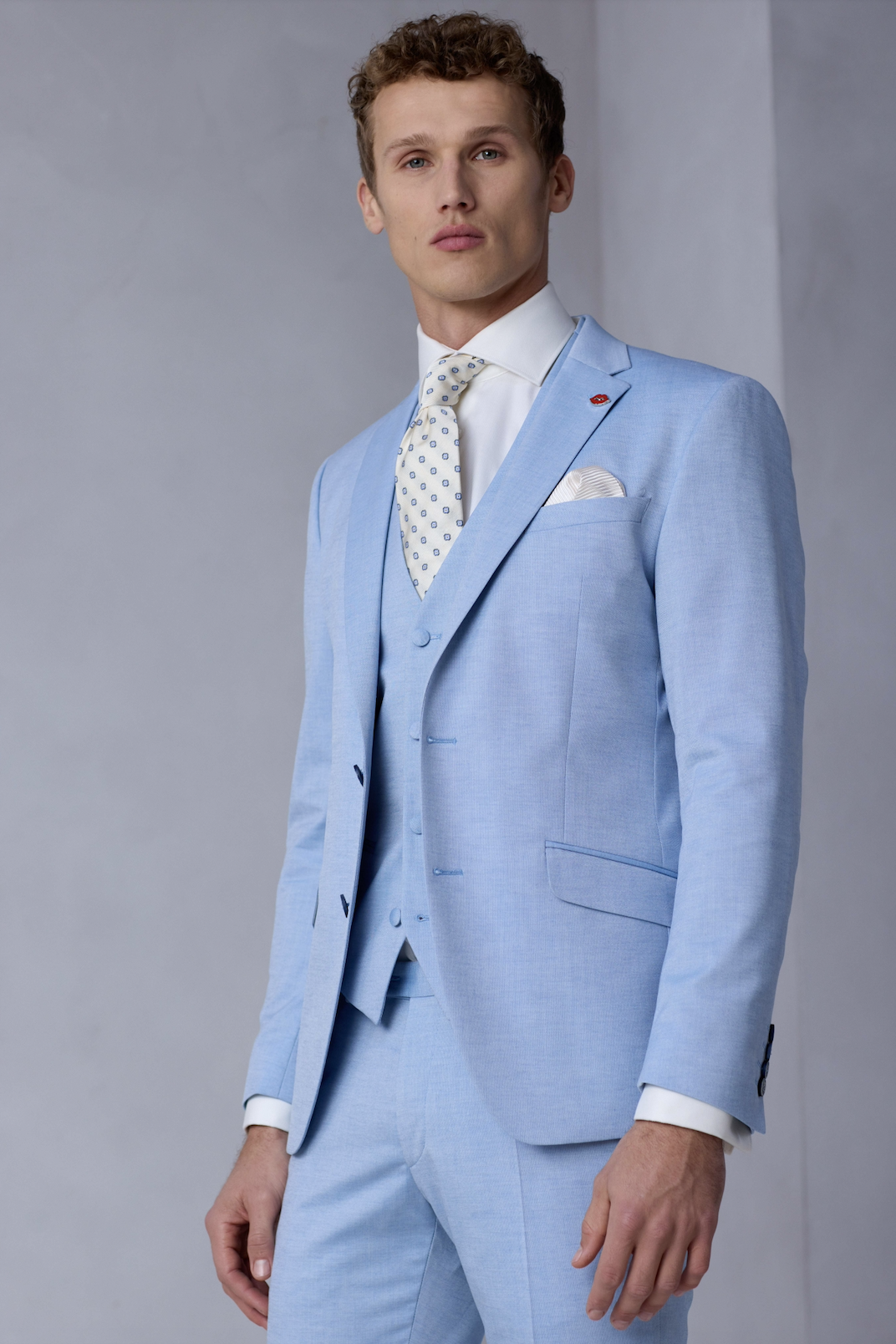 Blauw Trouwpak Blauw Trouwpak
