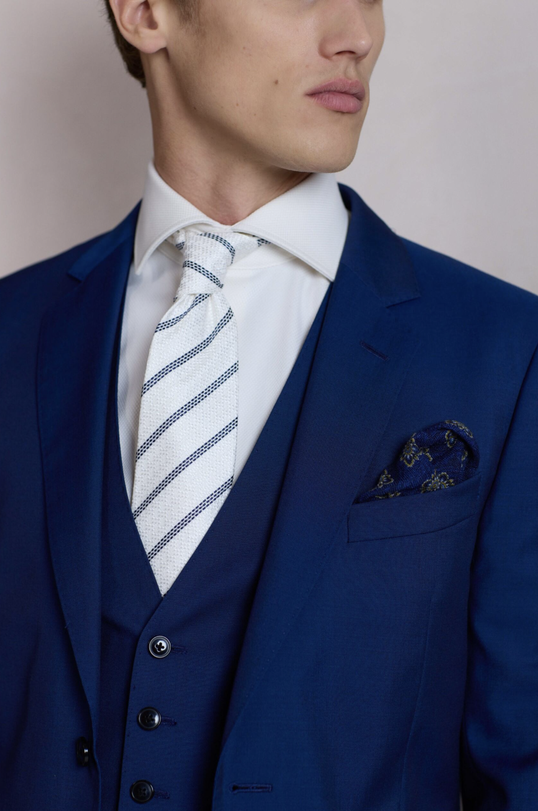 Blauw Trouwpak Blauw Trouwpak