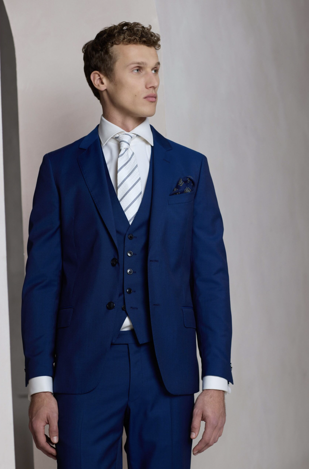 Blauw Trouwpak Blauw Trouwpak