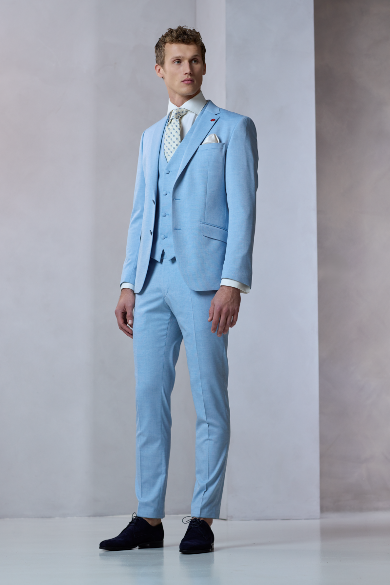Blauw Trouwpak Blauw Trouwpak
