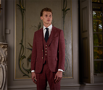 Rood trouwpak Rood trouwpak