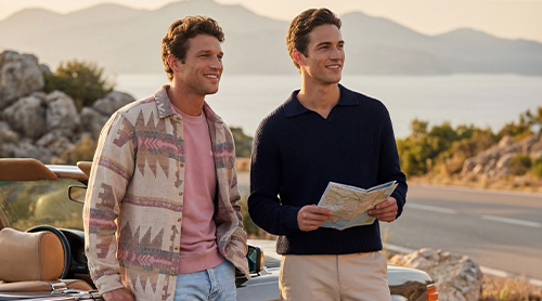 Weekendje weg outfit man