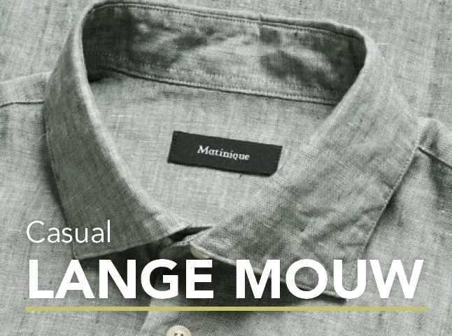 Casual overhemden lange mouwen