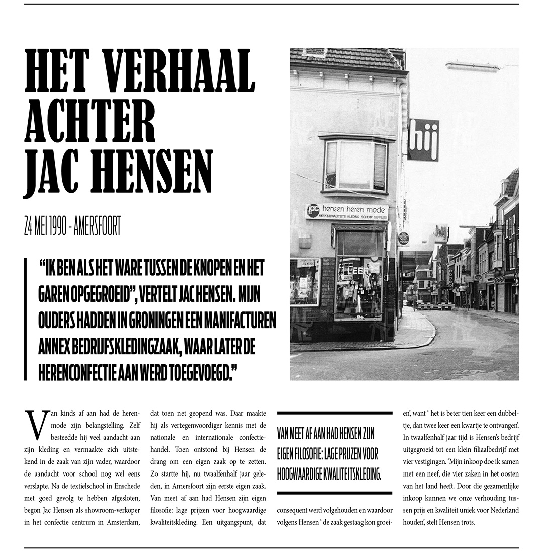 Het verhaal achter Jac Hensen