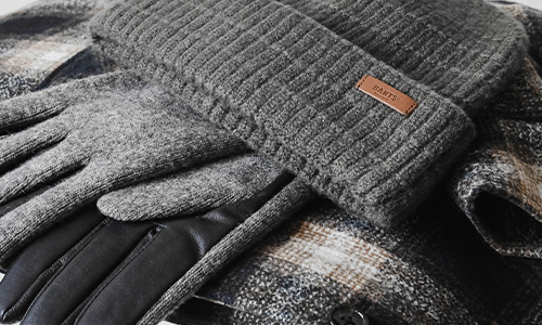 Warme heren accessoires